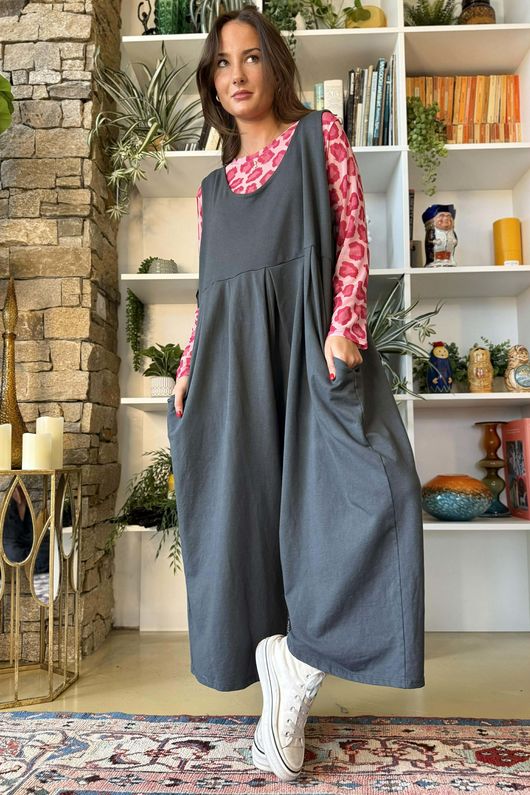 Lagen Jungaree Charcoal 